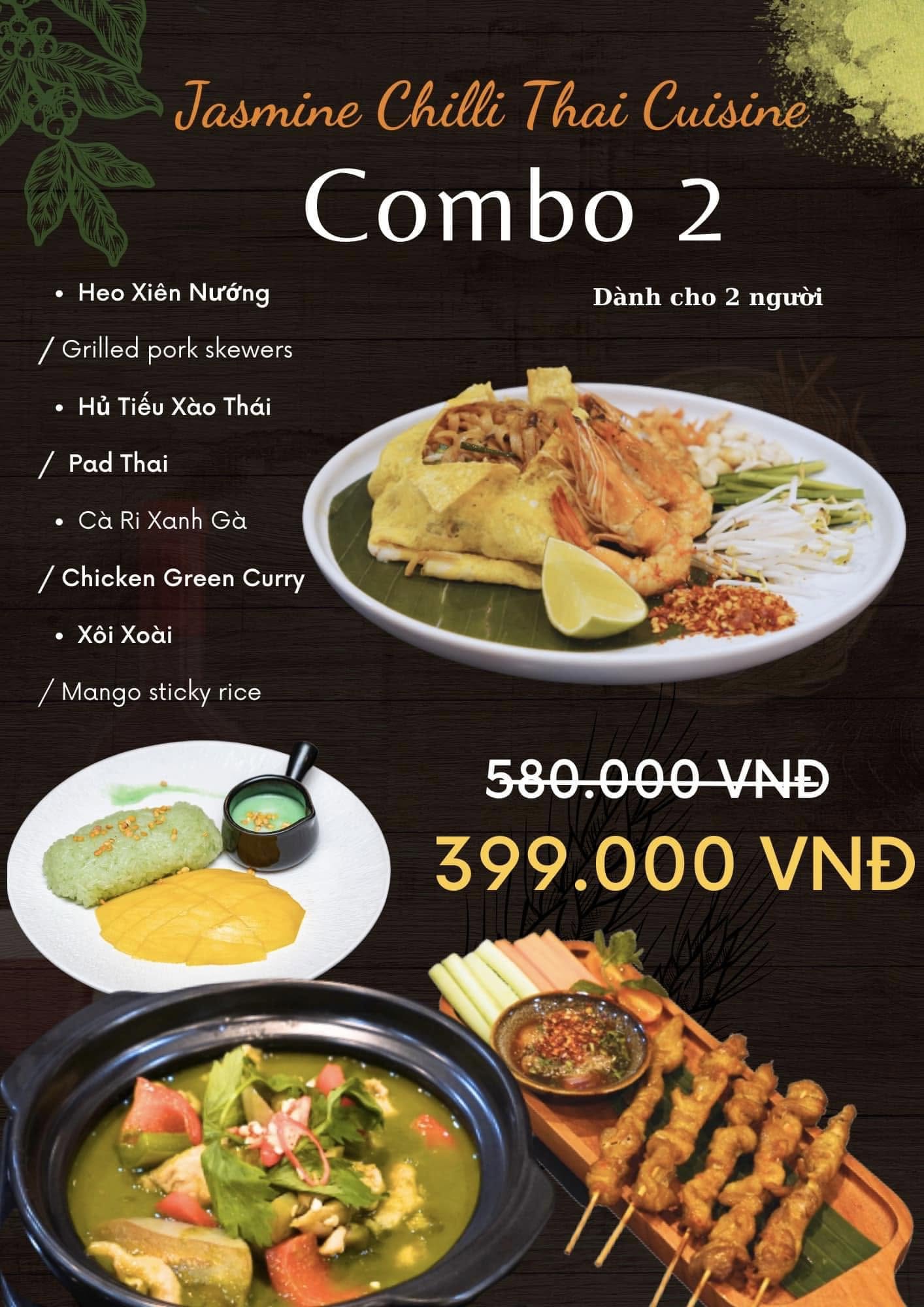 Jasmine Chilli Thai Cuisine Combo 2