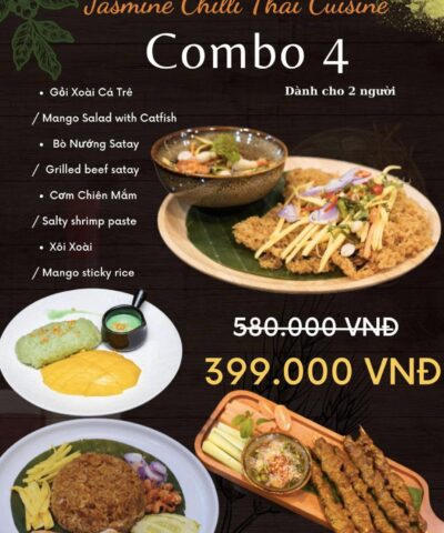 Jasmine Chilli Thai Cuisine Combo 4