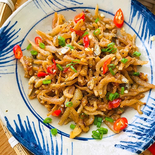 Cá Cơm Sữa Chiên Giòn